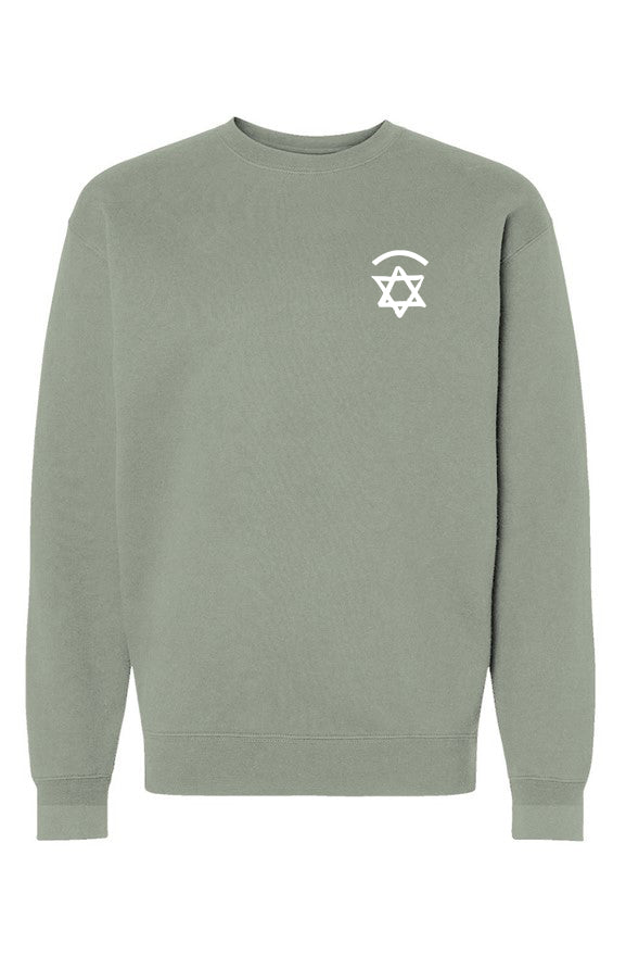 Heavyweight Crewneck Sweatshirt GRAY STAR