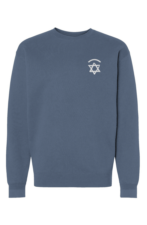 Heavyweight Crewneck Sweatshirt STAR BLUE LIGHT
