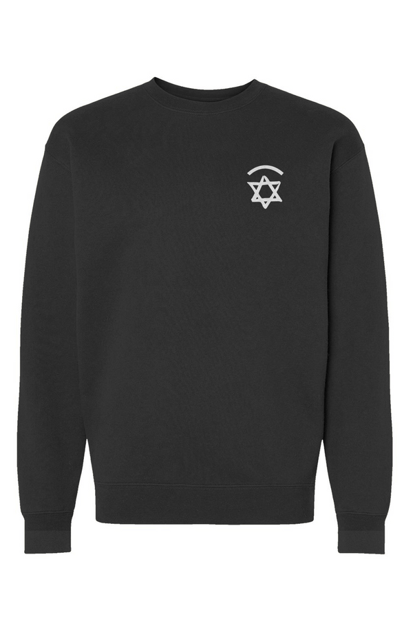 Heavyweight Crewneck Sweatshirt STAR BLACK