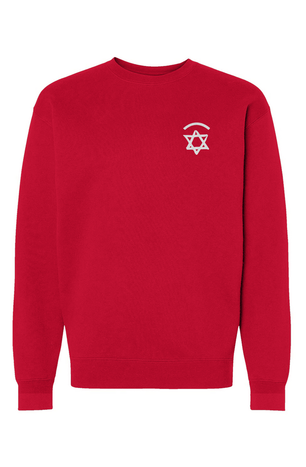 Heavyweight Crewneck Sweatshirt STAR RED