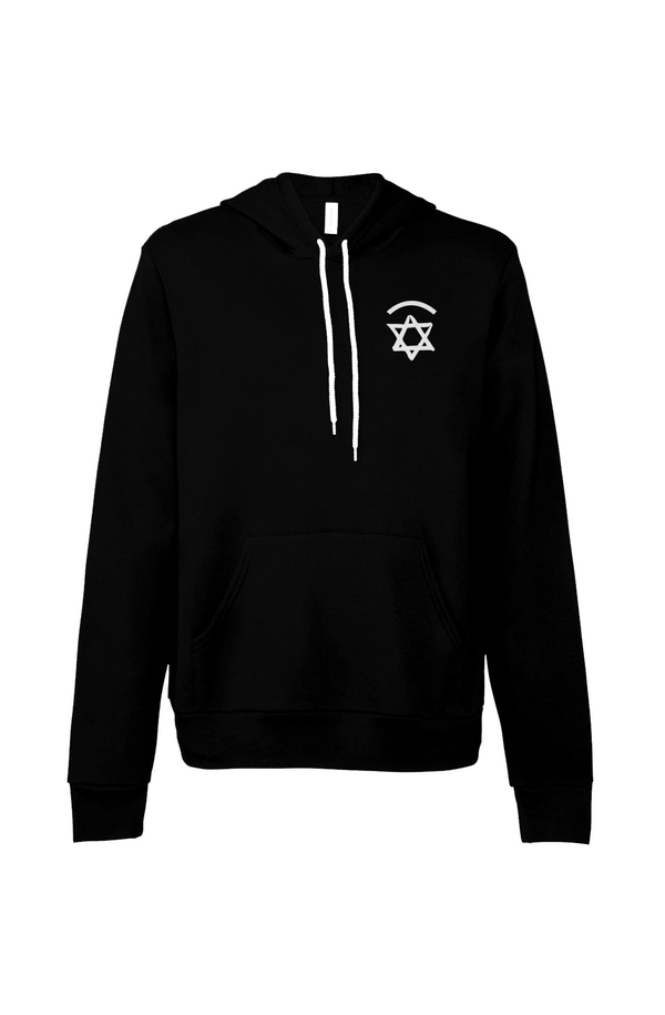 Sponge Fleece Pullover Hoodie STAR BLACK
