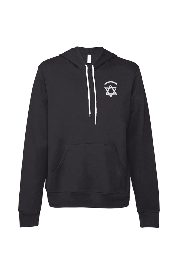 Sponge Fleece Pullover Hoodie STAR BLACK
