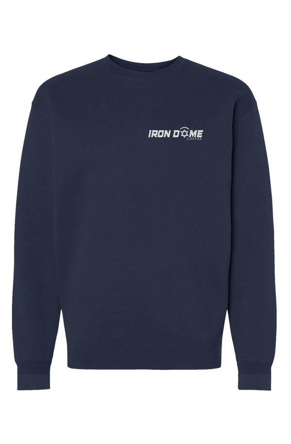 IDC Heavyweight Crewneck Sweatshirt LOGO NAVY BLUE
