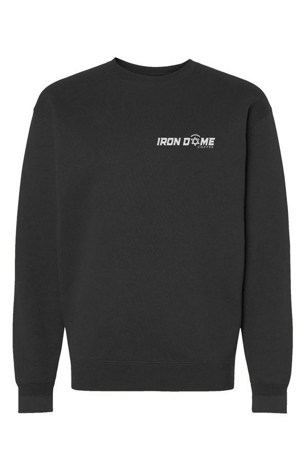 IDC Heavyweight Crewneck Sweatshirt LOGO BLACK