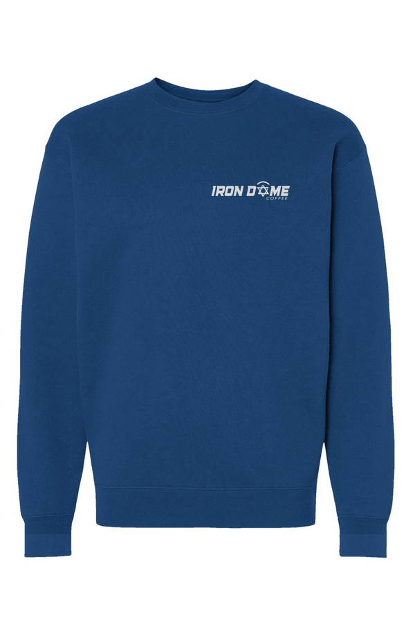 IDC Heavyweight Crewneck Sweatshirt LOGO BLUE
