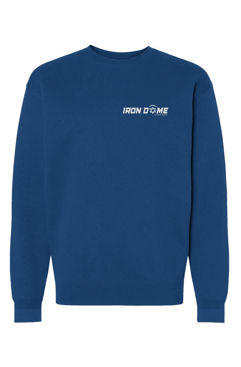 IDC Heavyweight Crewneck Sweatshirt LOGO BLUE