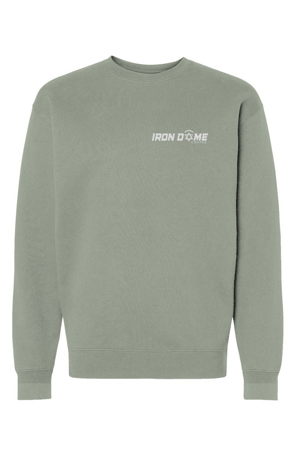Heavyweight Crewneck Sweatshirt LOGO GREEN