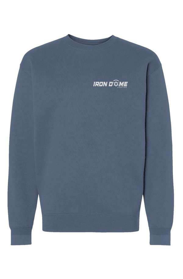 Heavyweight Crewneck Sweatshirt LOGO BLUE LIGHT