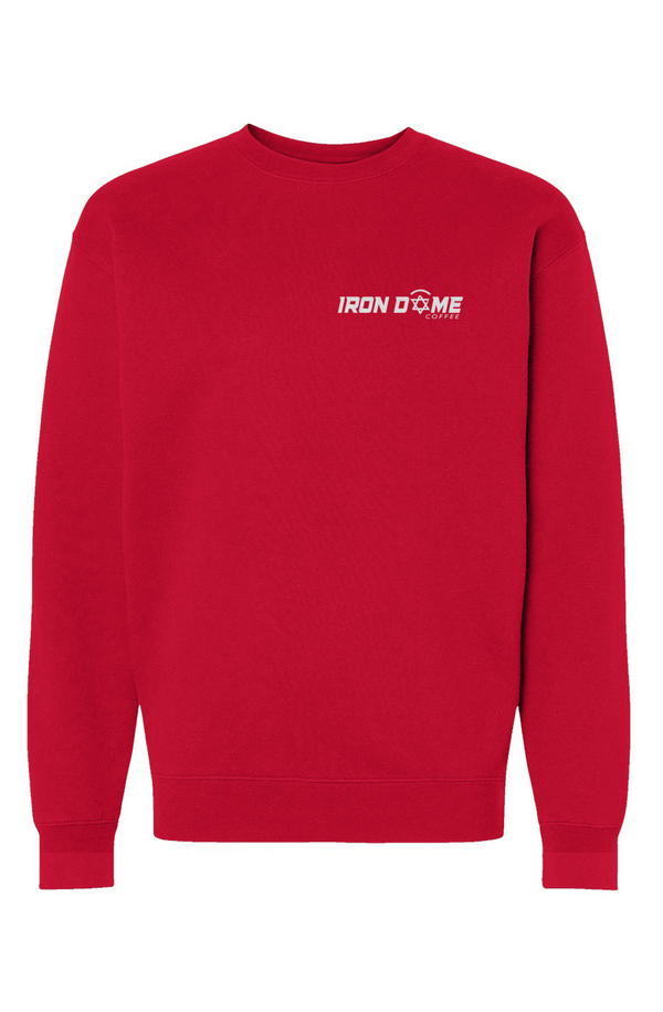 Heavyweight Crewneck Sweatshirt LOGO RED