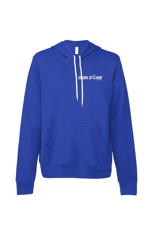 IDC PREMIUM Sponge Fleece Pullover Hoodie LOGO BLUE