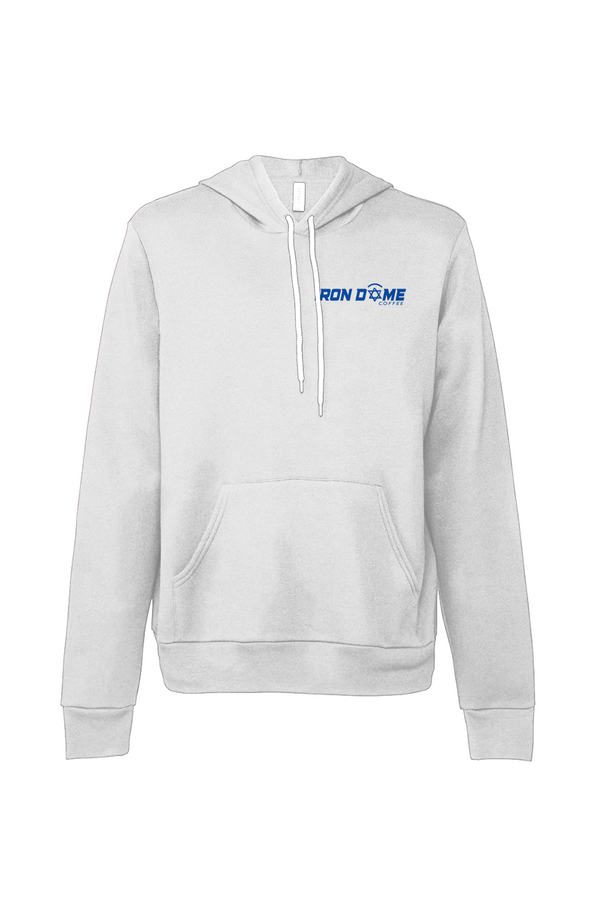 Sponge Fleece Pullover Hoodie LOGO WHITE