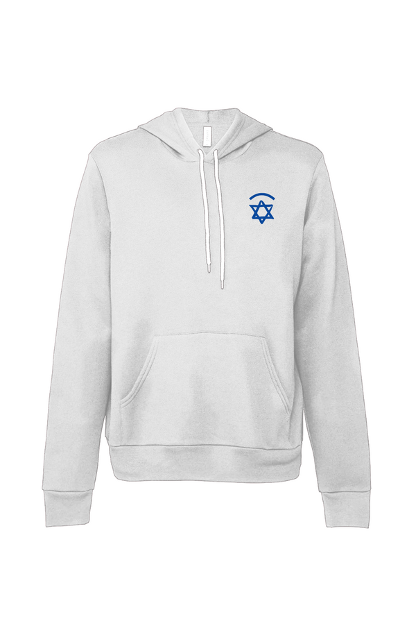 Sponge Fleece Pullover Hoodie STAR WHITE