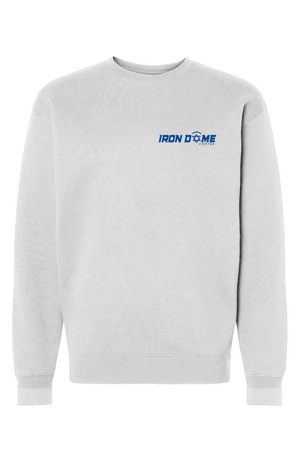 Heavyweight Crewneck Sweatshirt LOGO WHITE