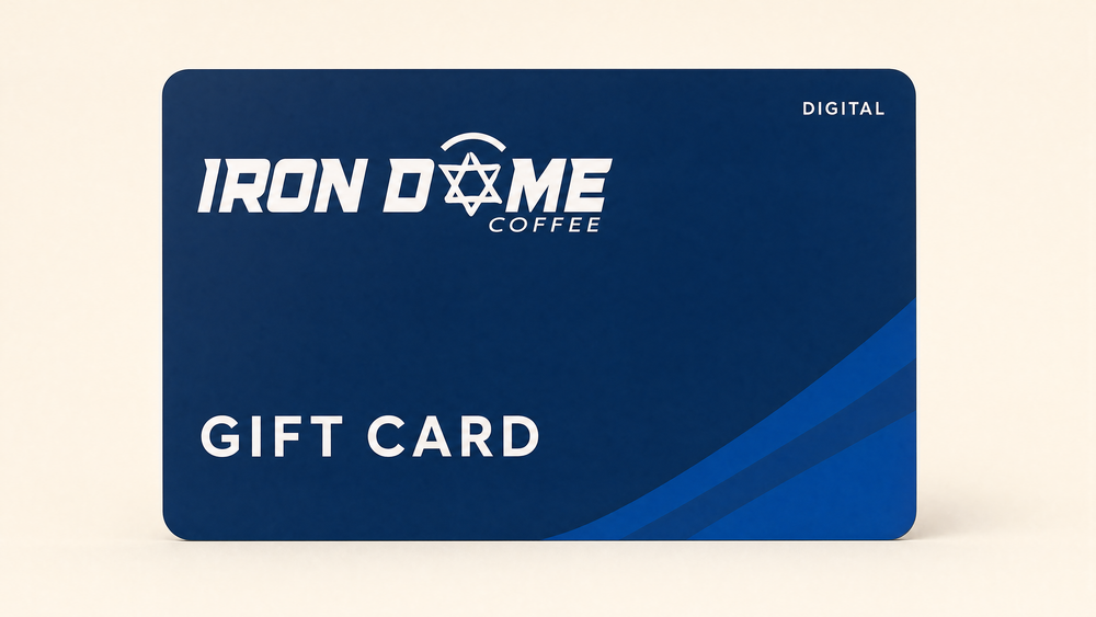 Iron Dome Coffee Digital Gift Card